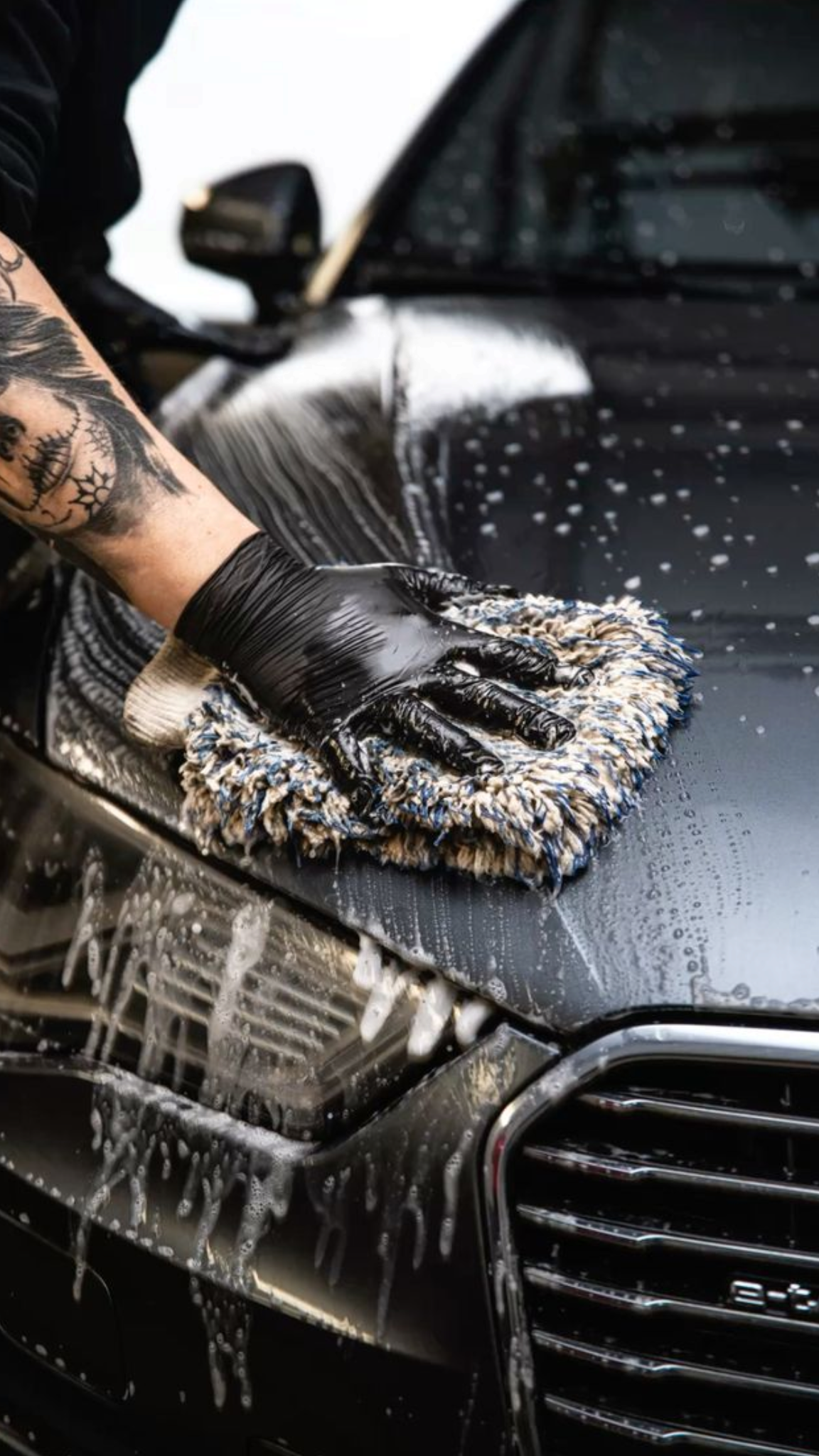 자동차 세차 과정